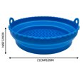 thumbnail image 4 of Summer Savings Kcavykas Kitchen Goodies,Reusable Fryer SILIConE BAKinG Pad Foldable Fryer Tray Pad, 4 of 6