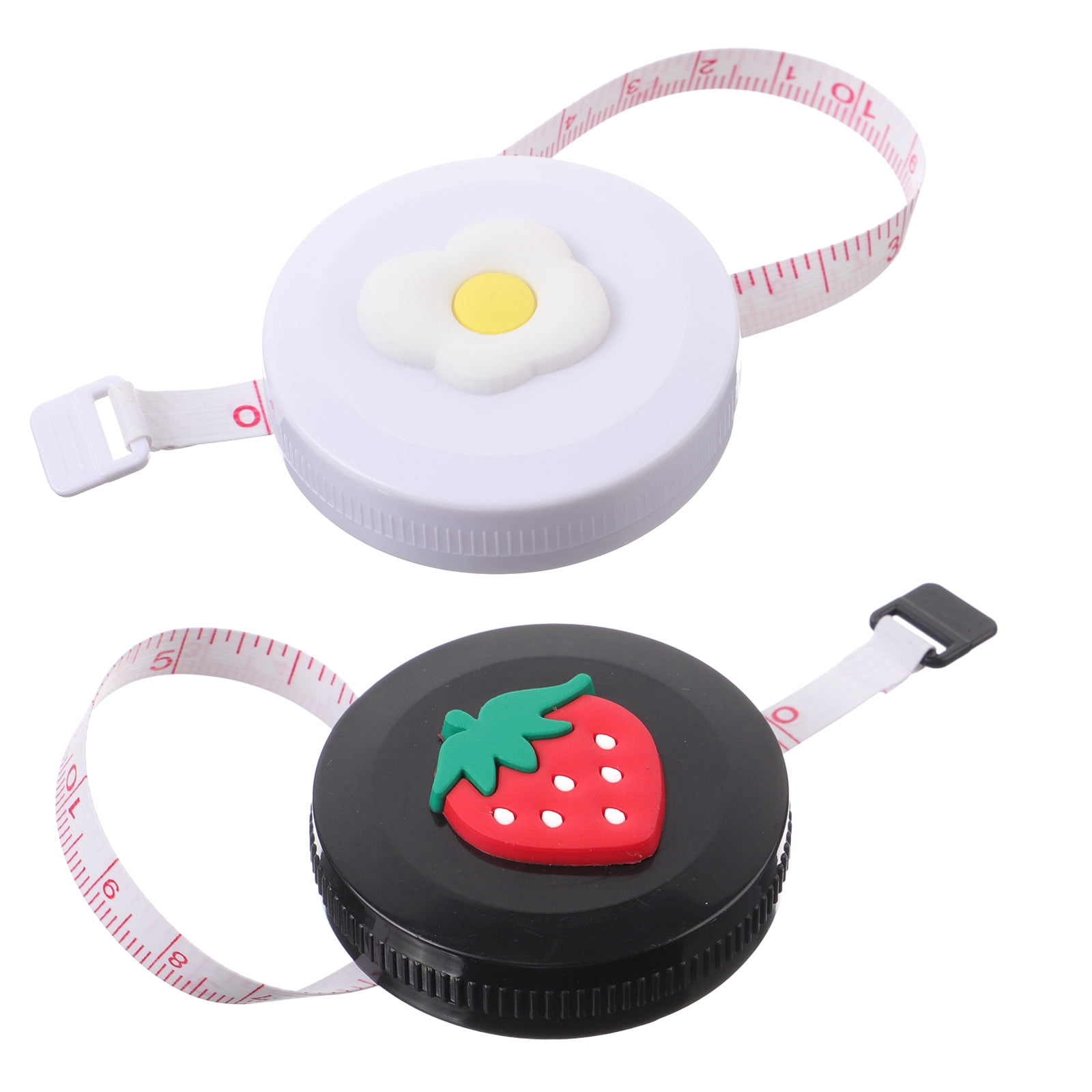 2pcs Flexible Tape Measure Body Tape Measure Body Measuring Tape Retractable Tape Measure
