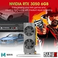 thumbnail image 3 of Gaming PC HP EliteDesk 800 G4 SFF Windows 11 Pro Computer - GeForce RTX 3050 6GB (Intel Hexa-Core i7 CPU/ 16GB DDR4 RAM/ New 512GB NVMe SSD/ RGB Gaming Keyboard)-Refurbished, 3 of 4