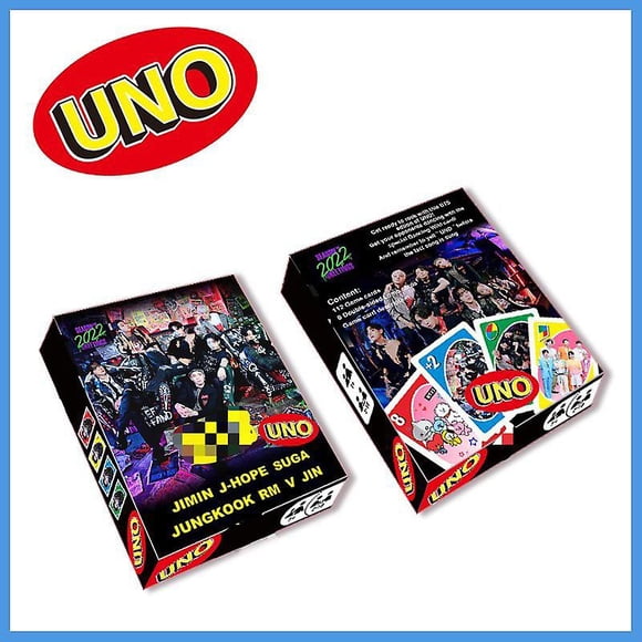 Lanbena Kpop Bangtang Boys Stray Kids Enhypen Solid Color Card Game Pink Lomo Card Box Idol Star Album 112 Pcs/box (FFIY)