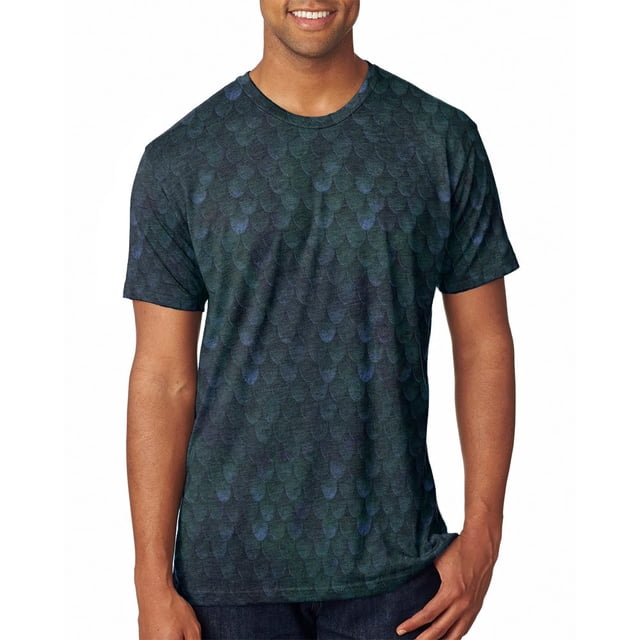 Halloween Wood Elf Scale Mail Armor Costume All Over Mens T Shirt