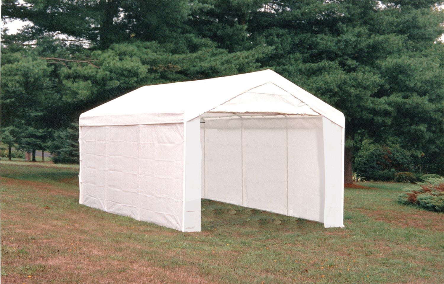Auvent 3 en 1 Max AP, 10 x 20 pi, toile blanche, nécessaires de parois et de rallonge
