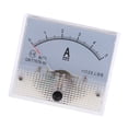 thumbnail image 3 of S SERENABLE Set of 2 DC Analog Ammeter Panel AMP Current Meter DC Amp Meter 64x56x52mm High, 3 of 9