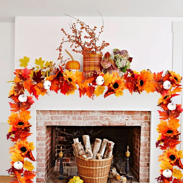 Yhmxh Simulation Maple Leaf Rattan Wholesale Europe And The United States Home Decoration Simulation Maple Leaf Scenic Arrangement Simulation Maple Leaf Wall Mounted Maple Leaf Rattans