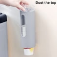 thumbnail image 3 of Porte-gobelet en Papier Gris Distributeur Portable pour Comptoir de Cuisine Organisation et Rangement, 3 of 6