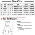 thumbnail image 3 of DPTALR Women's Cotton And Linen V-neck Loose Three Quarter Sleeve Solid Knee-High Dress, 3 of 8