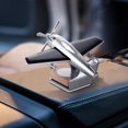 thumbnail image 3 of Diffuseur de Parfum pour Voiture en Forme d'Avion Argenté 1 Pcs pour Décoration Intérieure à Énergie Solaire, 3 of 8