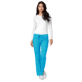 thumbnail image 4 of Adar Pantalon d'Uniforme Droit pour Femmes Universal, à Cordon, Popeline Durable, Noir, 4 of 7