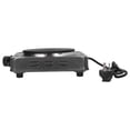 thumbnail image 2 of "Compact 1000W Stainless Steel Hot Plate - Portable Electric Burner for Coffee, Tea & Cooking with Adjustable Temperature (5 Heat Settings)", 2 of 6