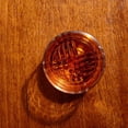 thumbnail image 4 of Globe on the Rocks Tartan Old Fashion Whiskey Glass, 250 ml Set of 4, 4 of 5