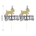thumbnail image 4 of fastboy Happy Birthday Dog Pet Cake Plaque, 4 of 9