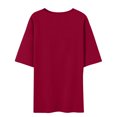 thumbnail image 4 of T-shirts d'Été pour Femmes à Col Rond, T-Shirt Imprimé Pissenlit, T-Shirt Décontracté à Manches Courtes, Hauts pour Femmes, Chemisiers, Chandail, 4 of 4