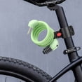 thumbnail image 1 of Combination Lock Cable with Mounting Bracket | 5 Digit Resettable Coiling Security Lock for Bicycles, Motorcycles, and Sports Equipment | 120cm High-Strength Steel Cable with Anti-Theft Mount, 1 of 3