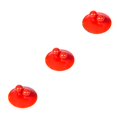 thumbnail image 1 of QualitChoice Bathroom Vacuum Wall Strong Suction multifunction Holder Hooks Hanger Sucker Red 3Set, 1 of 6