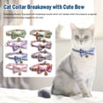thumbnail image 2 of Adjustable Breakaway Cat Collar with Bell and Movable Bow Tie for Small Pets, 2 of 8