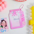 thumbnail image 3 of Korean Milk Bottle Photocard Holder 3inch Card Set Cartoon Cute Photo Star Chasing Student Girl Bus Card Storage Bag, 3 of 4