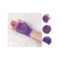 thumbnail image 2 of Unique Bargains Gants Résille Sans Doigts Longueur Coude pour Femmes 2 Paires, 2 of 5