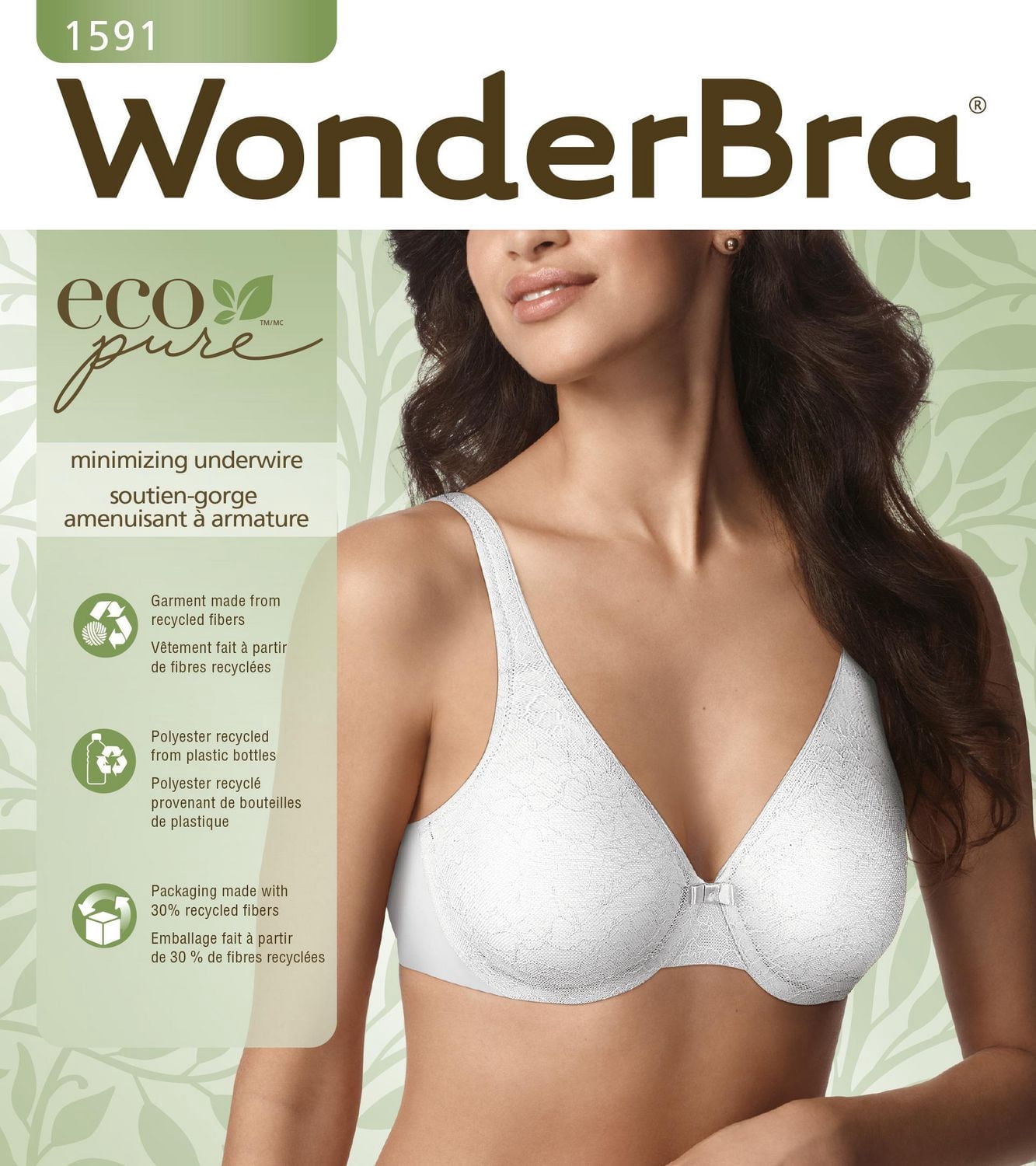 WonderBra Eco-Lace Soutien-Gorge Amenuisant À Armature