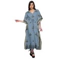 thumbnail image 4 of Moomaya Kaftan de Plage, Paréo de Bikini, Robe Longue Maxi Caftan pour Femmes, 4 of 6