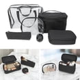 thumbnail image 2 of Equate Beauty Cosmetic Bag - Value Set - Black, 2 of 5