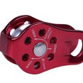 thumbnail image 4 of QualitChoice Climbing Pulley with Ball Bearing Survival Tool High Altitude Rescue Accessory Aluminum Alloy for Traverse Hauling Equipment Red, 4 of 6
