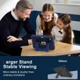thumbnail image 3 of Case for iPad Mini 7 A17 Pro 2024 / iPad Mini 6 2021 8.3 Inch, Shockproof Protective Cover with Kickstand Shoulder Strap, 3 of 7