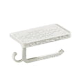 thumbnail image 1 of Candle/Cell Phone/Tissue/Roll Paper/Towel Holder Towel Hook With Storage Board For Bathroom/ Kitchen Elegent Hand Hook Towel Ring Holes Towel Rack Wall Mounted With Shelf And Hook Bathroom Shelves, 1 of 4