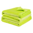 thumbnail image 1 of Unique Bargains Flannel Fleece Blanket Soft Warm Wide Hemmed, 1 of 10