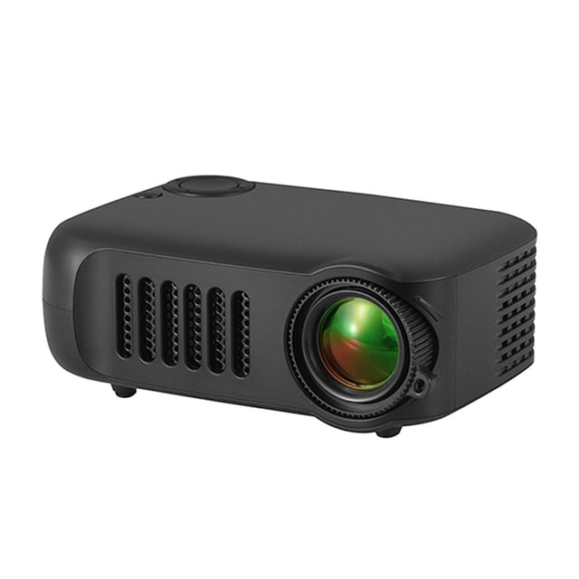 Qocolhg LED Mini Projector with WiFi, HD 1080P Projector, Portable Outdoor Video Projector with Remote, Home/Dormitory Theater Movie Projector for Phone Laptops, Compatible HDMI USB