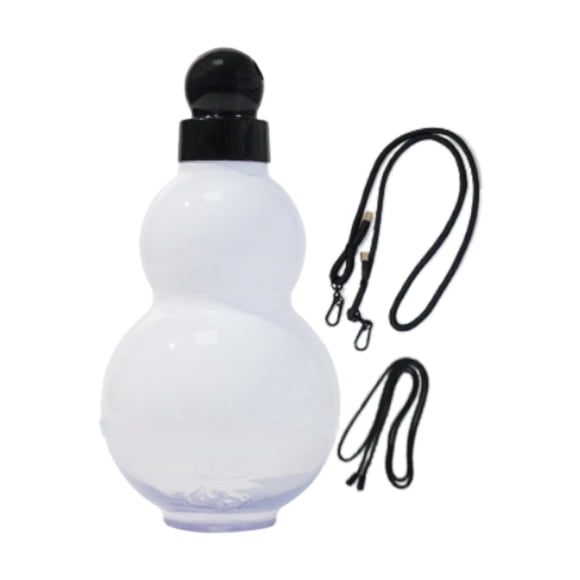 Almencla Gourde Sport Bouteille d'Eau 900 ml Mignonne Tasse à Boire pour Pêche Vélo de Rue Blanc