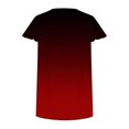 thumbnail image 4 of Besolor Hauts d'Été pour Femmes Tendance Dégradé Plissé Manches Courtes Chemises Décontractées Grande Taille Col Rond Blouse Habillée, 4 of 5