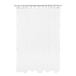 Hearth & Gear Rideaux de douche transparents rideau de douche rideaux de douche Coral , Monnaie et polyester Rideau de douche Linge de douche rideau pour la fenêtre de salle de bains Rideaux neutres de douche pour la douche de salle