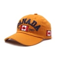 thumbnail image 1 of 2025 Canada Baseball Cap Canada Hat Racks for Baseball Caps Standing Day Embroidered Maple Leaf Baseball Caps for Women with Bling Flag Adjustable, 1 of 2