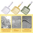 thumbnail image 3 of Large Hole Cat Litter with Ergonomic Handle Thick Sturdy Pet Waste Cleaner Non Stick Design Easy Cleaning Durable, 3 of 3