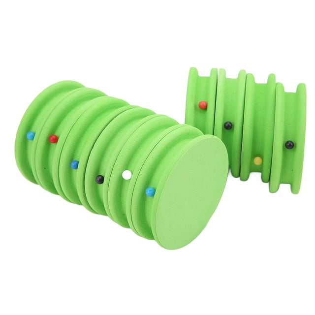 Bobines de Mousse, Élasticité Modérée 10 Pcs Bobines de Ligne de Pêche Souples pour la Pêche Vert