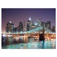 thumbnail image 2 of New York City Manhattan Skyscrapers - Cityscape Canvas Print, 2 of 3