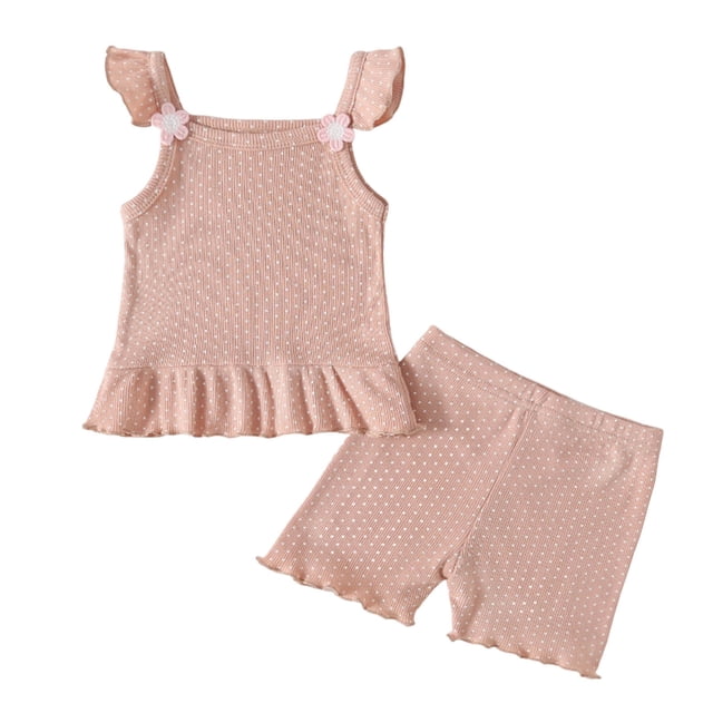 2025 s New Born Blanket for s Spring Summer Ribbed Cotton Winter Clothes Sleeveless Vest Shorts Outfits