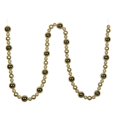 thumbnail image 1 of Vickerman N181738 9 ft. Champagne Assorted Ball Garland, 1 of 1