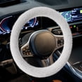 thumbnail image 3 of TIMIFIS Plush Handle Cover, Winter Handlebars Heated Steering Wheel Covers Car Thermal Protection Covers Heating Car Accessories, 3 of 5
