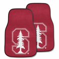 thumbnail image 1 of Sports Licensing Solutions, LLC 5320 Stanford 2-pc Carpeted Car Mats 17"x27", 1 of 3