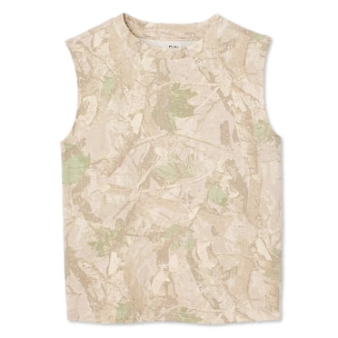 miniJACK Gender Neutral Toddler Washed Muscle Tank