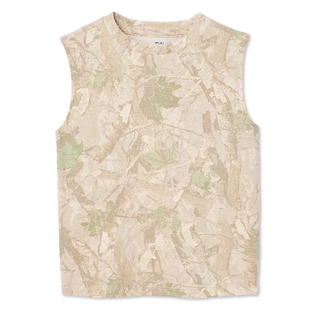 miniJACK Gender Neutral Toddler Washed Muscle Tank