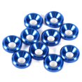 thumbnail image 1 of Countersunk Head Gasket, Screw Washers 10pcs/Bag Anodize Aluminum Countersunk Head Washers Strength  For High Hardness, 1 of 1