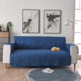 thumbnail image 1 of CHUANK Housse de Canapé Réversible pour Coussin Housse de Canapé Sofa pour Chiens Protège-Meubles Résistant à l'Eau avec Bâtons en Mousse Sangles Élastiques pour Animaux Chats, 1 of 6
