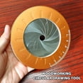 thumbnail image 3 of EGNMCR Measurement Tool Of Round Measuring Tool Diameter Tool Rules Of Drawing -adjustable Circular Compass Metal Stainless Steel Measuring ruler, 3 of 9