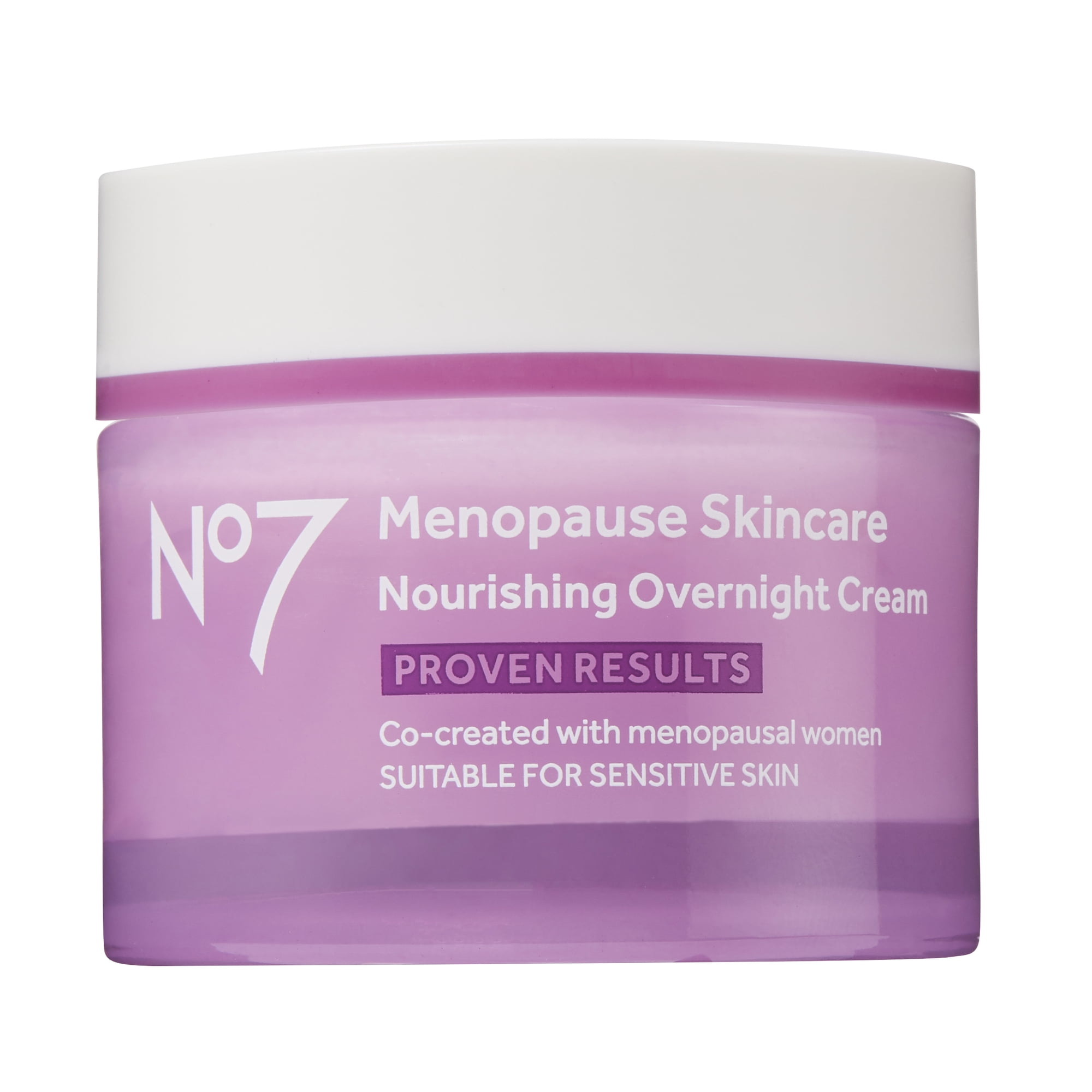 No7 Menopause Skincare Nourishing Overnight Cream with Peptides