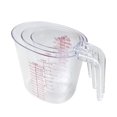 thumbnail image 1 of Measuring Cups for Baking - 50/500/1000ml Plastic Beaker with Scale, Kitchen Measuring Tools for Liquids,1 * Large measuring cup 1 * Medium measuring cup 1 * Small measuring cup, 1 of 6
