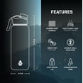 thumbnail image 2 of TAL Ranger Bouteille d'eau en acier inoxydable 40 fl oz, Argent, 2 of 6