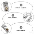 thumbnail image 4 of 5 Ensembles de Supports pour Serre en Aluminium Robuste de Remplacement pour Abri, 4 of 7