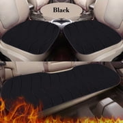 LSLJS 3Pcs Car Seat Cover Full Set Car Front Seat Covers and Rear Benches Cover Originals Winter Plush and Warm for Automotive SUV Truck and Van Full Size Winter Set